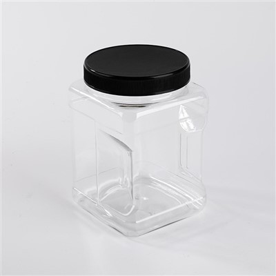 Велике пластичне тегле са квадратним држачем