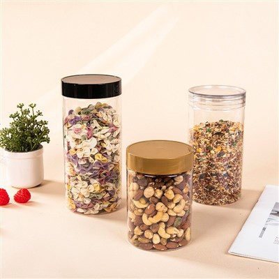 1000мл пластичне тегле са поклопцима